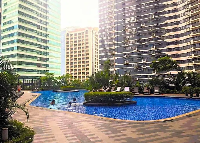 Maru Air 48f; 2br-4pax, 2 Double Beds Makati 3* マニラ市