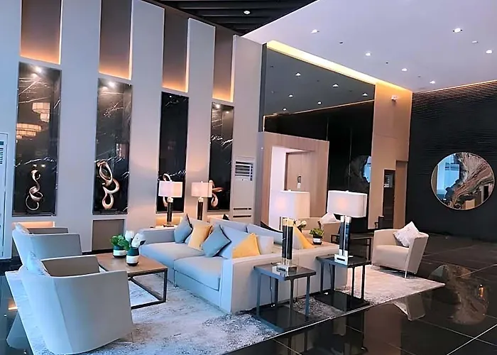 Maru Air 48f; 2br-4pax, 2 Double Beds Makati ホテル マニラ市