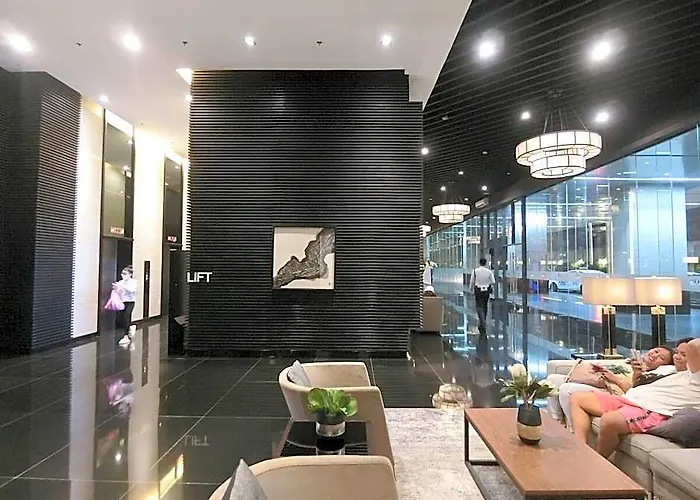Maru Air 48f; 2br-4pax, 2 Double Beds Makati ホテル