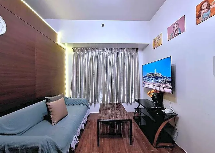 Maru Air 48f; 2br-4pax, 2 Double Beds Makati ホテル マニラ市